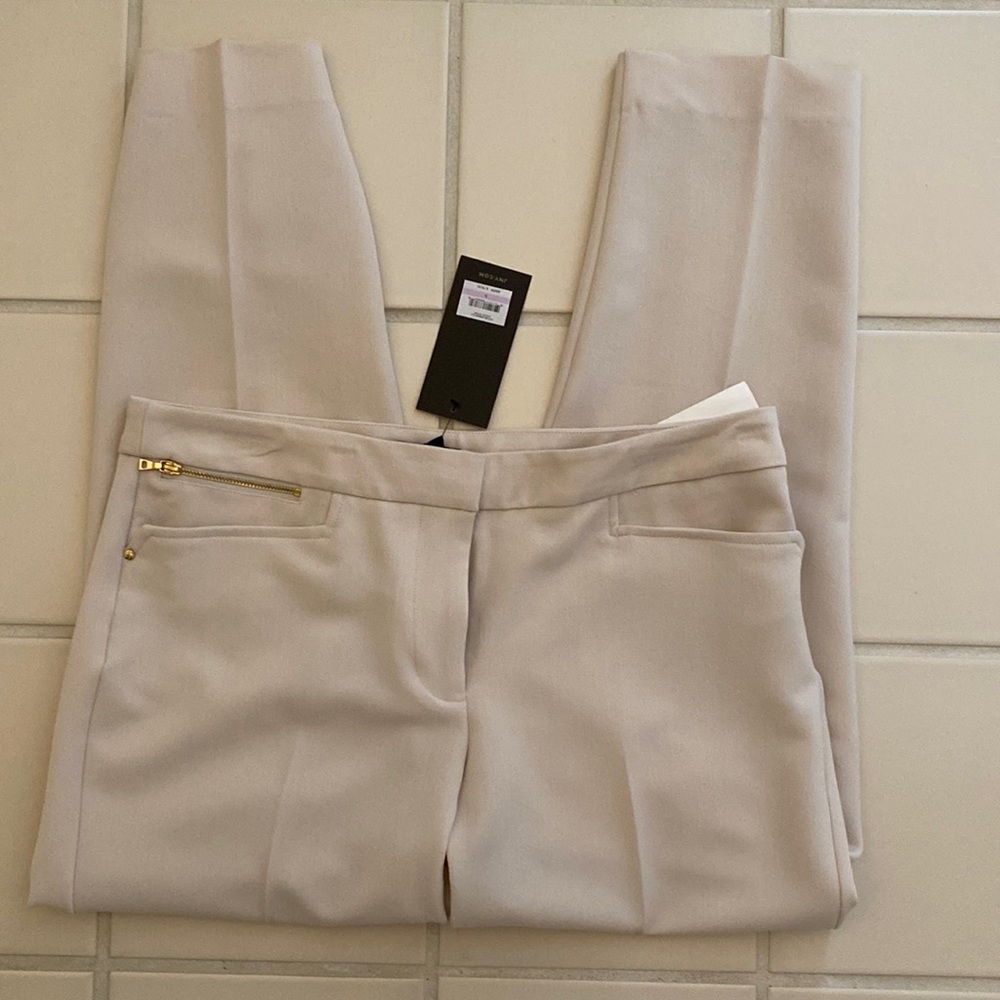 NWT Jones New York cream size 6 pants